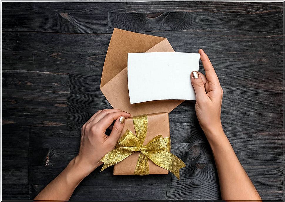 Mom preparing one of the emotional gifts to give to her children.