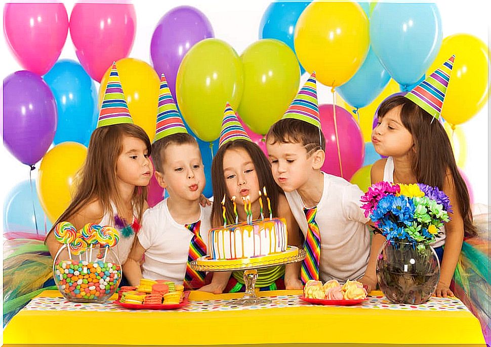 Easy games for children's birthdays