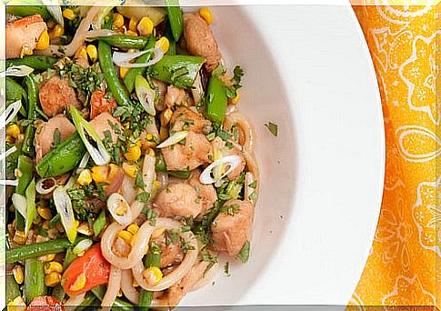 Salads are also a great option for gluten-free recipes for the second trimester of pregnancy.