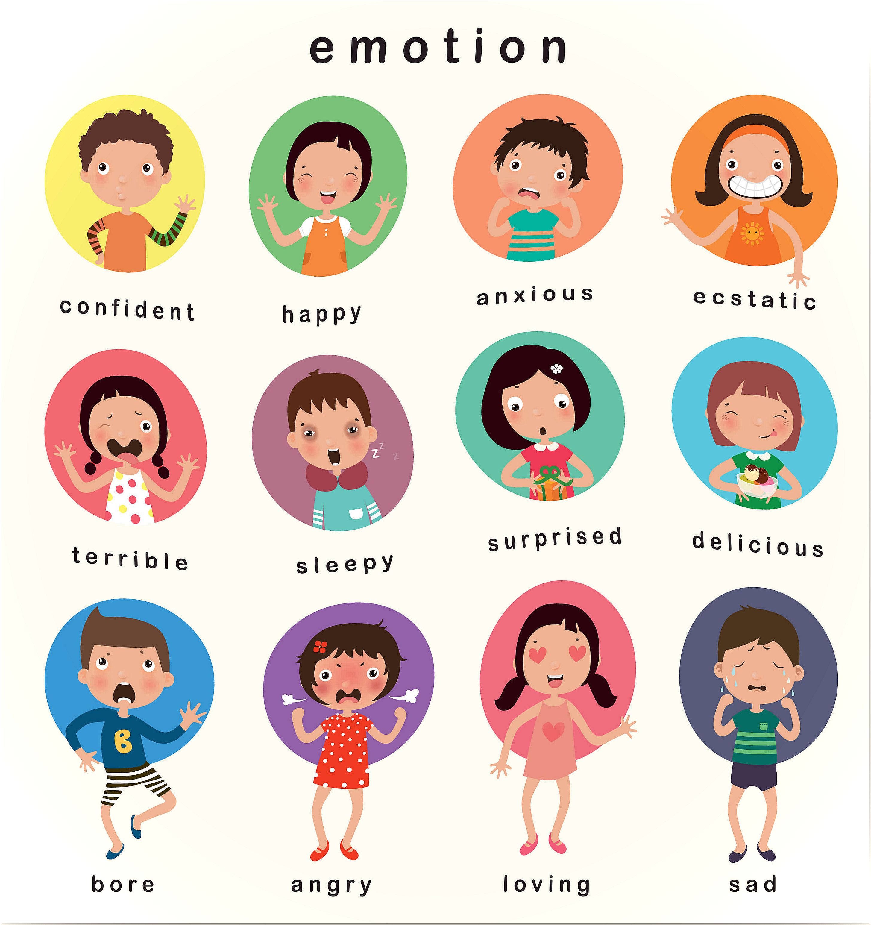 3 activities to work on emotions with your children