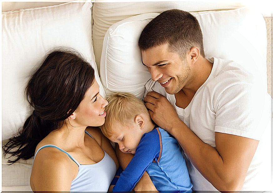 Up to what age should the baby sleep in the room with his parents