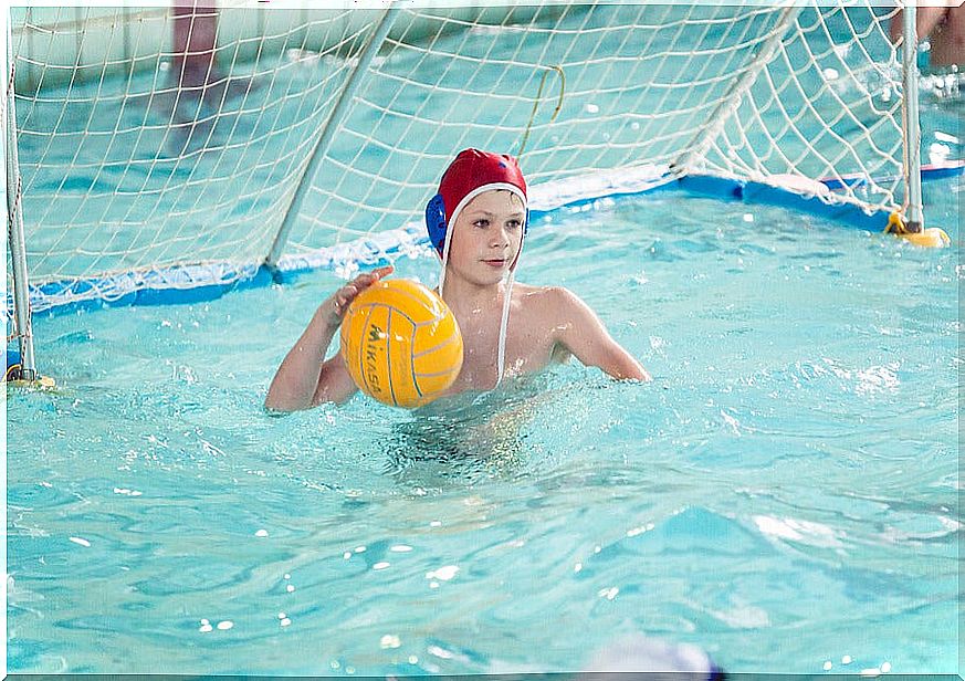 Water polo for kids