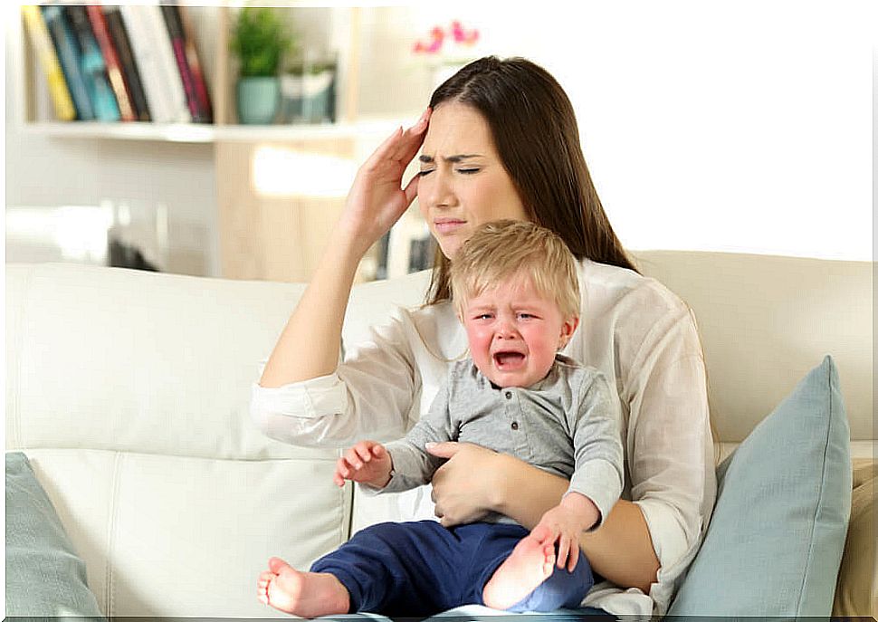 Stress in babies.