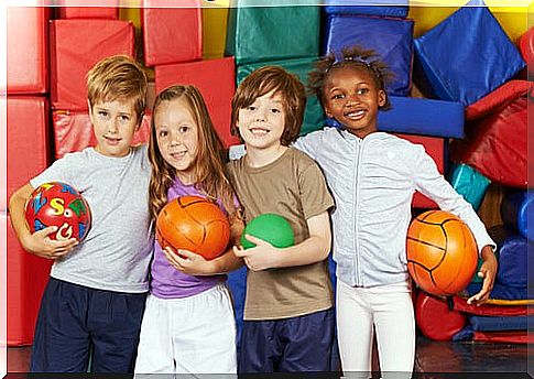 Physical education games for kids