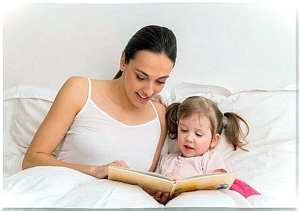 Teaching children to read before bed enhances the results of this activity.